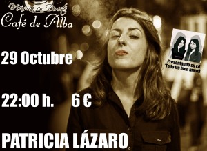 Patricia en el Café de Alba -alta-